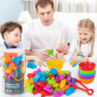 Juguetes Educativos Montessori De Aprendizaje Matemático Por Colores Y Conteo Con Juego De Bollos Pila Paireando Animal Para Niños De 3-12 Años - details 1