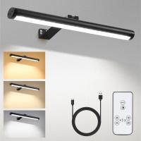 Lámpara De Pared LED Moderna Dimmable Recargable Sin Cable Aluminio Para Iluminación De Pinturas Y Fotos Instalación En Pared Control Remoto Y Táctil - details 15