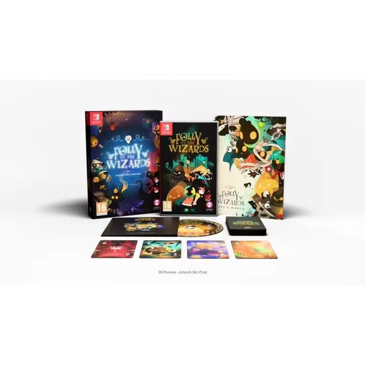 Folly of the Wizards Collectors Edition - Switch - Nuevo Precintado - PAL España - Selecta Play - 1