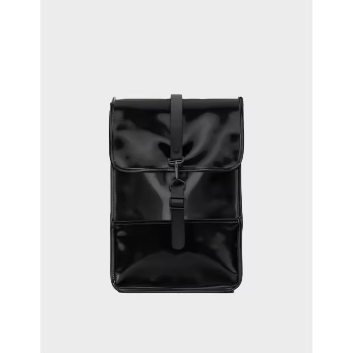 Rains mochila negra para hombre y mujer - 1
