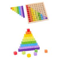 Juguetes Educativos De Madera Montessori Para Niños Tabla De Multiplicación Aritmética Ayudas De Enseñanza Para Bebés Y Niñas - details 1