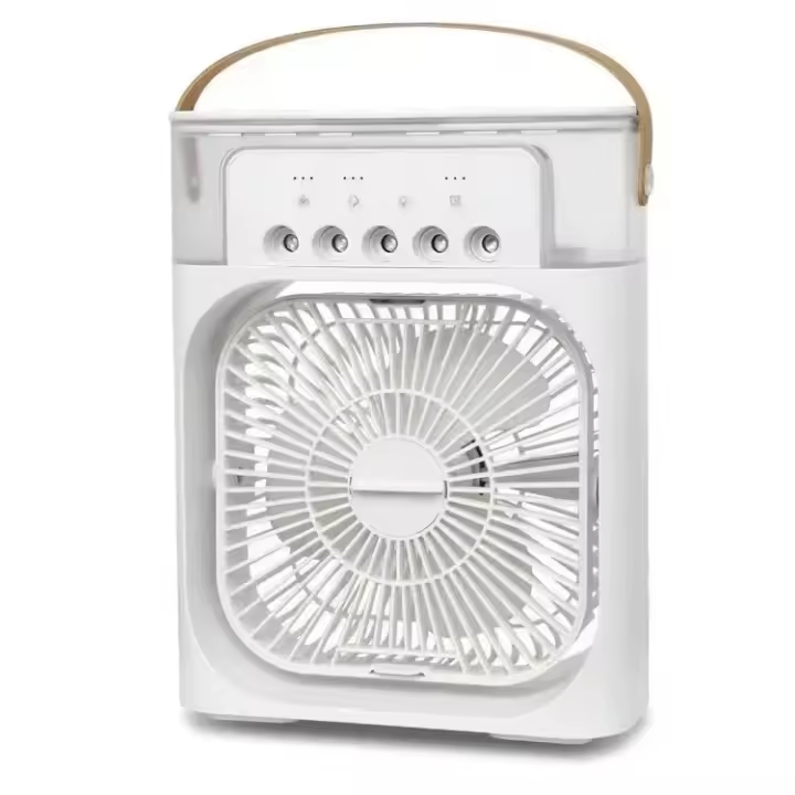 Tienda BIT Ventilador Portátil de Aire USB Luz Nocturna LED Humidificador de Aire 3 en 1 Para El Hogar - 1