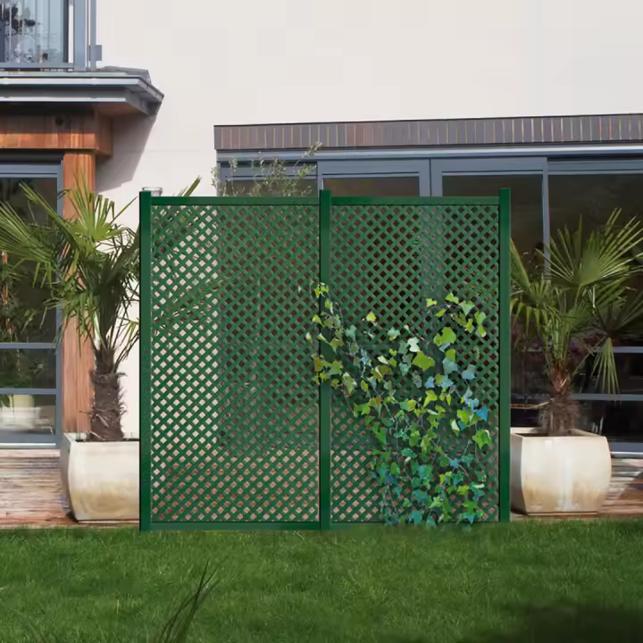 PANEL DECORATIVO PP 25 MM PRIVAT 1X2 M VERDE NORTENE - 1