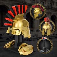Conjunto De Construcción De 590 Piezas De Armadura De Centurión Romano Para Adultos Modelo Coleccionable De Soldado Decoración Para El Hogar Regalo Para Niños Boys - details 1