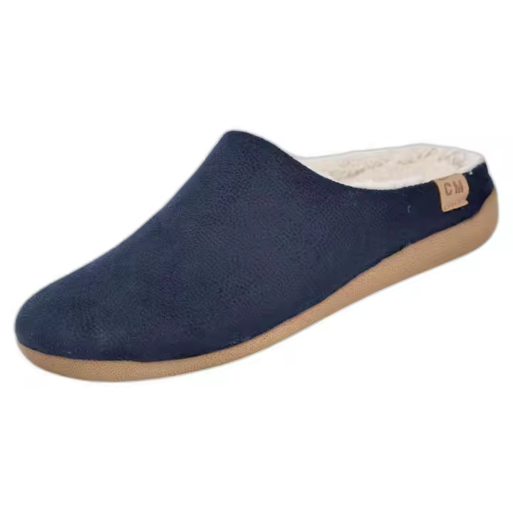 Zapatillas de Casa Calzamur Md30543 para hombre en color azul - 1