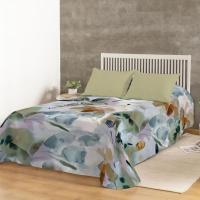 Colcha Bouti ALUYA de Karamelo Home  Primavera-Verano  Microfibra 100%  Incluye Fundas de Cojín  Varios Tamaños - details 0