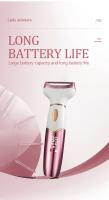 Epilador Eléctrico Para Mujer 4 En 1 Trimmer De Cabello Painless Portátil Adecuado Para Axilas Piernas Brazos Cara Y Barba - details 9