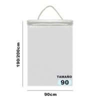 AYA MARKT Protector  Colchón Impermeable Microfibra. Cubre Colchón Rizo Resistente. Funda Colchón Impermeable Transpirable. Protector Cama con Funda Portátil - details 5