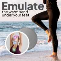 Ociodual Cojín Hinchable Plata Disco con Bomba Goma PVC para Fitness Yoga Pilates Coordinación Rehabilitación Equilibrio - details 5