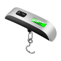 Báscula Digital Portátil De 50kg Escala Electrónica Con Pantalla LCD Herramienta De Pesaje Para Maletas Y Bolsos De Viaje - details 5