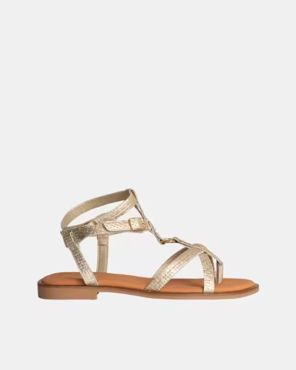 RKS 122492 Sandalias Abiertas Mujer Oro - 1