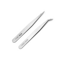 2pcs Aretes Anti-estáticos De Alta Calidad Para Joyería Y Costura Herramientas De Accesorios De Bricolaje Metálicas Long Nose - details 5