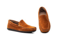 IB-1234 Cuero -Marino - Jeans Hecho en España Kiowa Hombre Piel Serraje Cuero - Marino - Jeans Iberico Numeración: 39-45 Marca: Ibérico Color: Cuero - Marino - Jeans mocasin de hombre muy como todo en piel ideal para la primavera verano - details 8