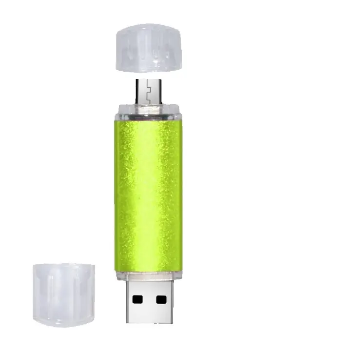 Pendrive 128GB, Flash Drive Micro Usb USB Externa Memory OTG ,128GB 2,0, GREEN, ENVIO 24H, NUEVO - 1