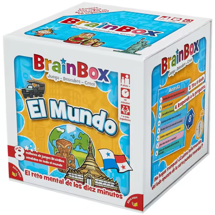 Asmodee - BrainBox El mundo - 1
