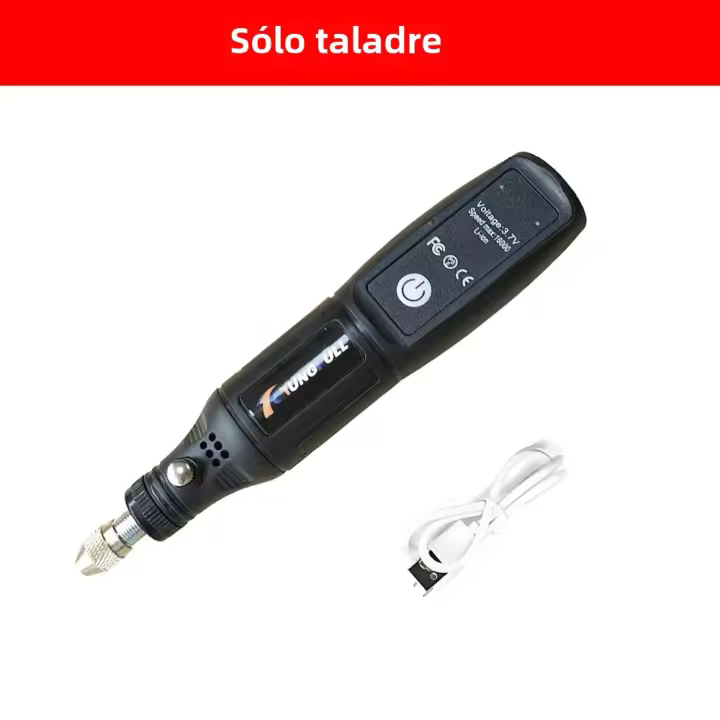 Mini Taladro USB Herramienta Rotativa Sin Cable Para Bricolaje Joyería Metal Vidrio Engranajes DIY Herramientas Eléctricas - 1