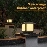 Lámpara Solar LED De Pared Impermeable Con Control Remoto Para Decoración De Jardín Camino Y Valla Luz De Vela Solar Moderna - details 2