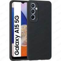 Funda + Protector Cristal Vidrio Templado (Opcional) Para SAMSUNG GALAXY A15 4G / 5G Proteccion 3D Cámara, Cubre Cámara, Carcasa TPU Silicona Suave Mate, Color Negro Azul Rojo Rosa Morado, Ajuste Perfecto, Acceso Conector Carga Auricular, Meloenvias mle26 - details 1