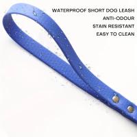 Correa Corta Para Perros 3/5" Ancha Biothane Impermeable Para Manejo De Tráfico Correa De Entrenamiento Y Caminar Para Perros - details 2