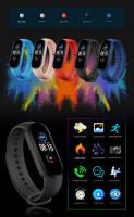 Fitbit Reloj Inteligente Gimnasio Banda Rastrador De Fitness Monitor De Ritmo Cardíaco Reloj Deportivo Nuevo - details 2
