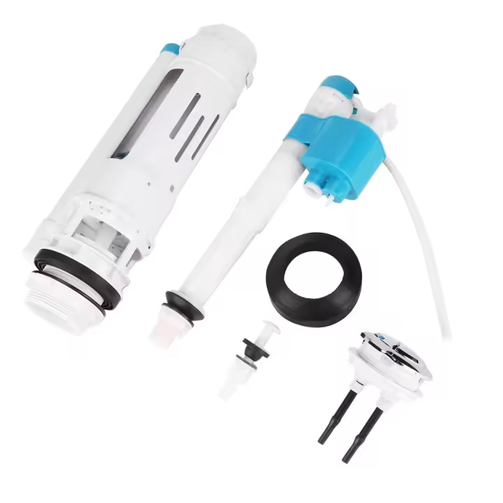 Kit completo de reparación de tanque de inodoro de 290 mm Juego de válvula de descarga Accesorios para tanque de agua - 1
