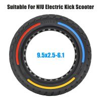 Pneumático Sólido Para NIU KQI3 9.5 Pulgadas Absorbedor De Choque En Malla Neumático Duradero Rueda De Scooter Eléctrico Tamaño 9.5x2.50-6.1 - details 4