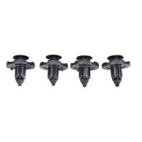100PCS Clavos De Plástico Negros Para Nissan Retenedor De Parachoques Y Guardabarros Tamaño 8mm Clavija De Automóvil - details 0