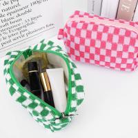 Paquete de 2 bolsas de maquillaje, Bolsa de Cosméticos a Cuadros, Rose y Green, Bolsa de ASEO de viaje, Organizador - details 4