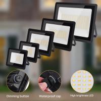 Floodlight LED Impermeable Para Exteriores Con Multiple Potencia 3CCT Luz De Jardín Familiar Piscina Garage Puerta Cabeza De Faro Moderno - details 12
