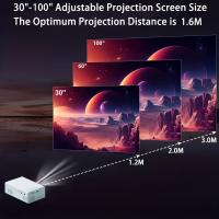 Proyector Portátil Compacto, Proyección De Películas Para El Hogar, Resolución De Alta Definición, Múltiples Interfaces comp - details 2