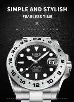 Reloj Deportivo De Moda LIGE Para Hombre Cuarzo Acero Inoxidable Resistente Al Agua Cronógrafo Lujo Reloj Hombre Con Fecha - details 3