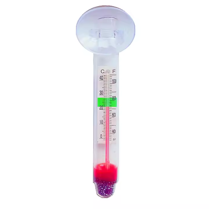 Líquido en vidrio acuario termómetro medida medidor de temperatura herramientas flotante sumergible medidor de temperatura del agua - 1