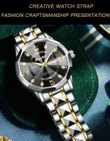 Reloj De Pulsera Cuarzo POSHI Para Hombre Resistente Al Agua Con Calendario Y Semana Luminoso Manos Dual Moda Y Casual - details 8