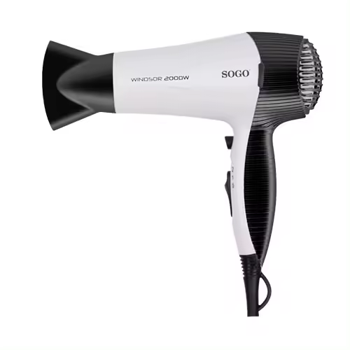 Secador de pelo Pared 2200W Sogo SECSS3645 MOTOD DC Blanco - 1
