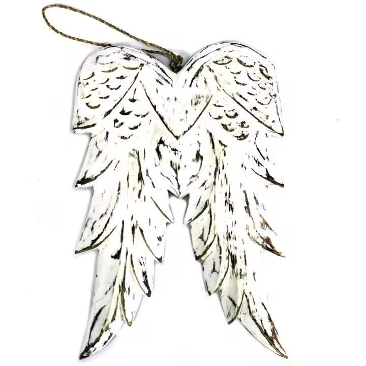 Doble alas de ángel hechas a mano - 31cm - 1
