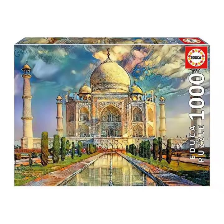 PUZZLE 1000 PIEZAS TAJ MAHAL DE EDUCA - 1