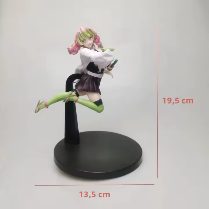Figuras De Acción Anime Demon Slayer Tanjirou Nezuko Zenitsu Tomioka Giyuu Kochou Muñecos Colección Para Niños Juguetes Educativos Unisex Tamaño 20-24cm - 1