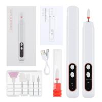 Kit Profesional 4 En 1 Para Uñas Y Pies Con Broca Eléctrica Mini Para Pulido Y Polido De Uñas Herramientas De Enchufe USB Incluido - details 1
