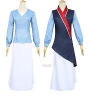 Adult Hua Mulan Costume Young Mulan Costume Dress Women Mushu Dragon Halloween Stage Teen Mulan Cosplay Carnival Costumes Large - details 1