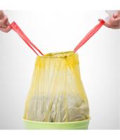 UD - Rollo de 15 Bolsas de Basura Amarillos 55x60 cm con autocierre  - PACK 1/5/10/21Rollos | Resistentes y Prácticas para Hogar y Oficina - details 0