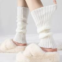 Calentadores De Pierna Para Mujer Y2K Japonés Lolita Calcetines Largos De Lana Tejidos Cubierta De Pie Guantes De Invierno Calcetines De Punto Grueso Para Otoño E Invierno - details 11
