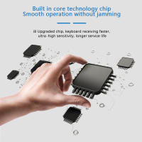 Teclado Inalámbrico Mini I8 Blanco Con Retroiluminación 7 Teclas Para Android TV Box Ratón Aire 2.4G Remote Control Ruso Francés Español Portugués Árabe - details 7