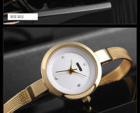 Reloj De Cuarzo Para Mujer SKMEI Lujo Fino Correa Estilo Casual Acero Inoxidable Resistente Al Agua Y Al Choque Display Sin Número - details 12