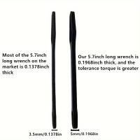 Llave Torx Universal Ajustable 8-22 3-14mm Doble Cabeza Herramienta De Mano Para Reparación De Bicicletas Y Gafas - details 8