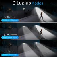 Luces Solares Exteriores 256 LED Con Sensor De Movimiento Iluminación De Seguridad IP65 Impermeable Para Exteriores Cable De 16.4 Pies - details 0