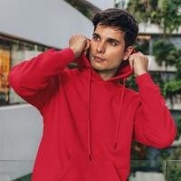 Pack de 2 Hoodie Sudaderas con Capucha para Hombre - Alta Calidad - Color Azul Aqua y Rojo - Marca SO Wear Siempre Original - details 1