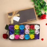 18Pcs/box Rosas Eternales En Caja De Regalo De Flores Artificiales Para Decoración Del Salón Fiesta Cumpleaños Creativo Sin Perfume Originales En Zhejiang - details 1