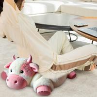 Cojín De Silla De Peluche De Forma De Vaca Para Mascotas Gatos Y Perros Almohadas De Decoración Para Habitación Suministros Para Mascotas Cómodo Y Transpirable - details 16