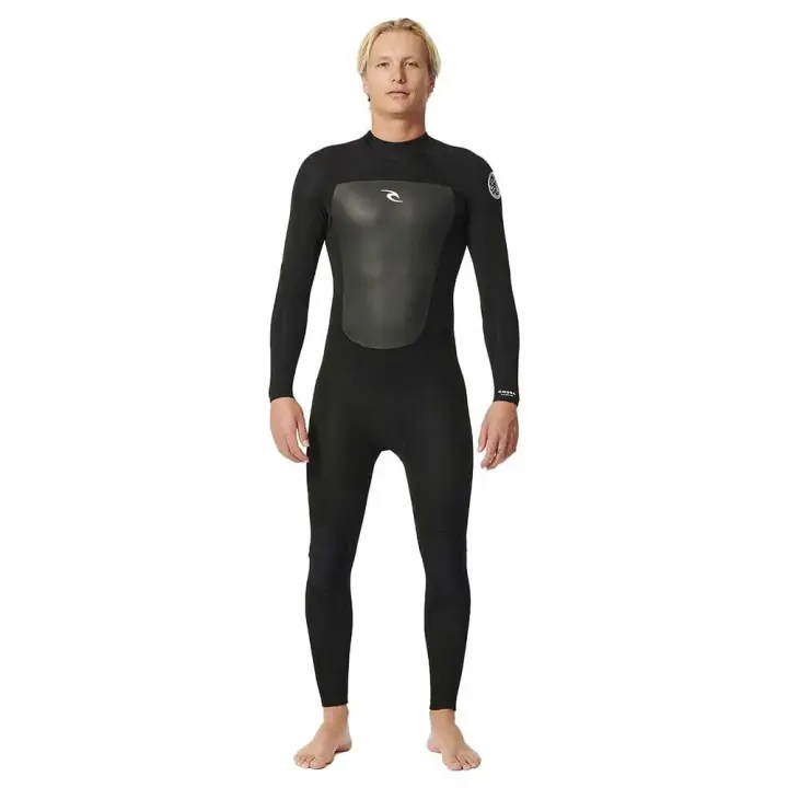Rip Curl Traje De Neopreno De Manga Larga Con Cremallera Trasera Omega 3/2 Mm Gb Steamer - 1