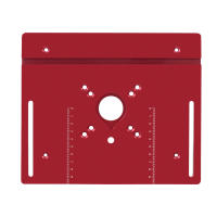 Kit De Elevador De Ruteador Para Carpintería - Placa De Inserto Para Mesa De Ruteador Aluminio Con Guía De Miter Y Bracket Para Motores De 65mm - details 8